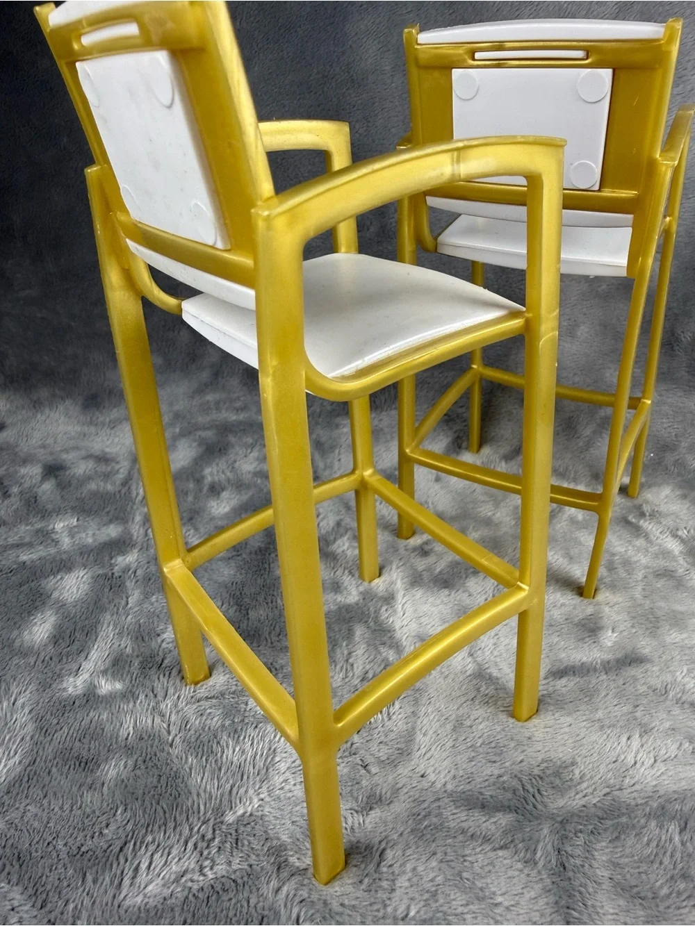 Rainbow High Pool Set Replacement Gold Bar Chairs